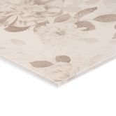 Tableau en verre acrylique Dahlias Shabby Chic Beige - Bloomery Decor 