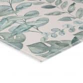 Tableau en verre acrylique Feuilles de jungle aquarelle crème - Bloomery Decor 