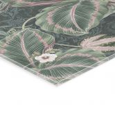 Tableau en verre acrylique Colibri dans la forêt tropicale - Bloomery Decor 