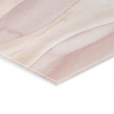 Tableau en verre acrylique Douces collines en aquarelle - Bloomery Decor 