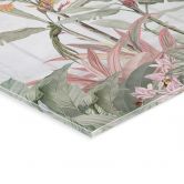 Acrylglasbild Tropische Idylle mit Kolibri Blau - Bloomery Decor 