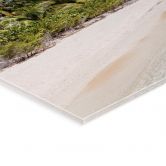 Tableau en verre acrylique Plage de palmiers dans les mers du Sud - Colombo 