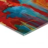 Acrylglasbild Farbenfrohes Chaos - Fedrau 