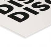 Acrylglasbild Retro Disco Vibes Typografie - Kerr-Dineen 