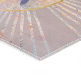 Akrylbillede Yoga solhilsen pink - Manovski 