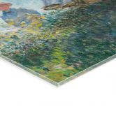 Tableau en verre acrylique Monet - Femme à l'ombrelle - Madame Monet et son fils 