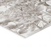 Acrylglasbild Wald mit Waldlandschaft in Beige - Ms Tiff 