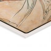 Acrylglasbild Mucha - Vier Künste: Die Malerei 