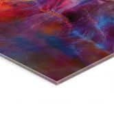 Acrylglasbild Sanfter Farbnebel in Bewegung - Schmucker 