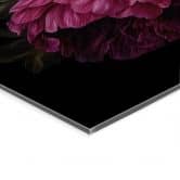 Tableau sur verre acrylique Bouquet de fleurs avec pivoines - UN Designs 