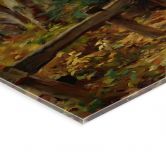 Tableau en verre acrylique Wisinger-Florian - Fallendes Laub 