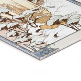 Plexiglas Mucha - Winter 1900 