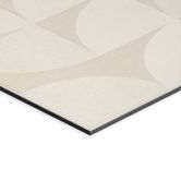 Wandbild Halbkreise im Retro-Stil - Bloomery Decor - Alu-Dibond 