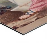 Wandbild Just Chillin - Inspiriert von John William Godward - Alu-Dibond 