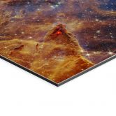 Wandbild James Webb Telescope - Pillars of Creation - Alu-Dibond 