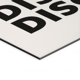 Wandbild Retro Disco Vibes Typografie - Kerr-Dineen - Alu-Dibond 