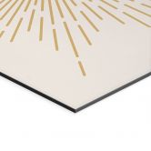 Wandbild Goldene Sonnenstrahlen - KsanaKalpa - Alu-Dibond 