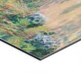 Wandbild Monet - Der Garten Monets in Vétheuil - Alu-Dibond 