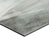 Wandbild Neblige Berglandschaft Aquarell - Ms Tiff - Alu-Dibond 
