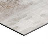 Wandbild Wald am See im Nebel in Beige - Ms Tiff - Alu-Dibond 