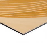Wandbild Frau mit gelbem Wirbel - Alu-Dibond - Müller 