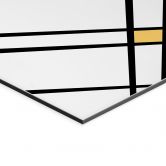 Wandbild Retro Bauhaus Ausstellung 1923 - Retrodrome - Alu-Dibond 