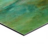 Tableaux Horizon abstrait vert citron - Schmucker - Alu-Dibond 