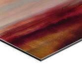 Wandbild Leuchtendes Feld im Sonnenlicht - Schmucker - Alu-Dibond 