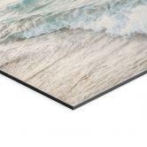 Wandbild Rosa Himmel über dem Meer - Sisi & Seb - Alu-Dibond 