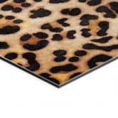 Wandbild Wilder Leopard - Animal Print - Tunaboylu - Alu-Dibond 