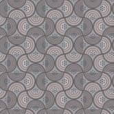Papier peint avec vagues et lignes Beige Gris - papier peint intissé graphique rétro 