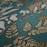 Architects Paper Vliestapete Floral Impression Blumentapete floral blau, beige, gelb, rot, schwarz 