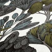 Architects Paper Vliestapete Floral Impression Dschungeltapete tropisch grün, grau, gelb, weiß, schwarz 