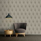 Architects Paper Papier Peint Design Absolutely Chic Graphique Marron Gris Bleu  
