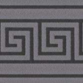 Bordüre selbstklebende Grafik Schwarz Grau Mäander Borte grafisch A.S. Création 