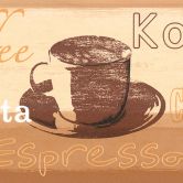selbstklebende Bordüre Kaffe Borte Küche Beige Braun 5,00 x 0,13m A.S. Création 