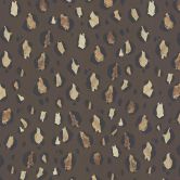 Leoparden-Tapete Dunkelbraun Beige Schwarz – Animal Print – Vliestapete modern 