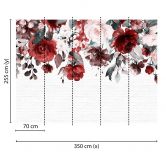 Livingwalls Fototapete Designwalls Mural Blumen 