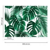 Livingwalls Fototapete Designwalls Palm Leaves Dschungel 