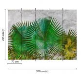 Livingwalls Fototapete Designwalls Agave Leaves Palmen 