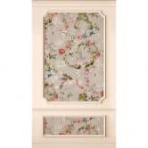 Vintage-Fototapete mit Blumendesign - Vliestapete 3D-Paneele - Elegante Wohnzimmer Tapete 