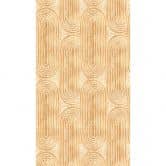 Retro-Tapete in Braun und Beige - Geometrische Vliestapete für Wohnzimmer & Flur 