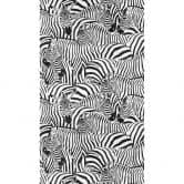 Zebra behang zwart wit - vliesbehang met dierenprint voor woonkamer & slaapkamer 