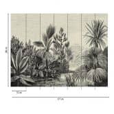 Livingwalls Dschungeltapete Metropolitan Stories THE WALL Vliestapete grau, beige 