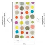 Livingwalls gepunktete Tapete Metropolitan Stories THE WALL Vliestapete bunt 