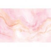 Marble wallpaper pink apricot - non-woven wallpaper 3,75 m x 2,50 m abstract soft 