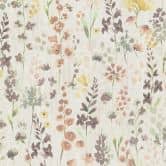 Papier peint fleurs aquarelle beige marron - papier peint à motifs tons naturels - papier peint intissé 