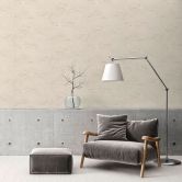 A.S. Création Vliestapete Beton Concrete & More Tapete in Vintage Beton Optik creme, grau 
