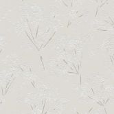papier peint nature fleurs et blossoms gris blanc - papier peint intissé floral naturel 