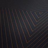 Daniel Hechter Vliestapete geometrische Tapete schwarz, bronze 